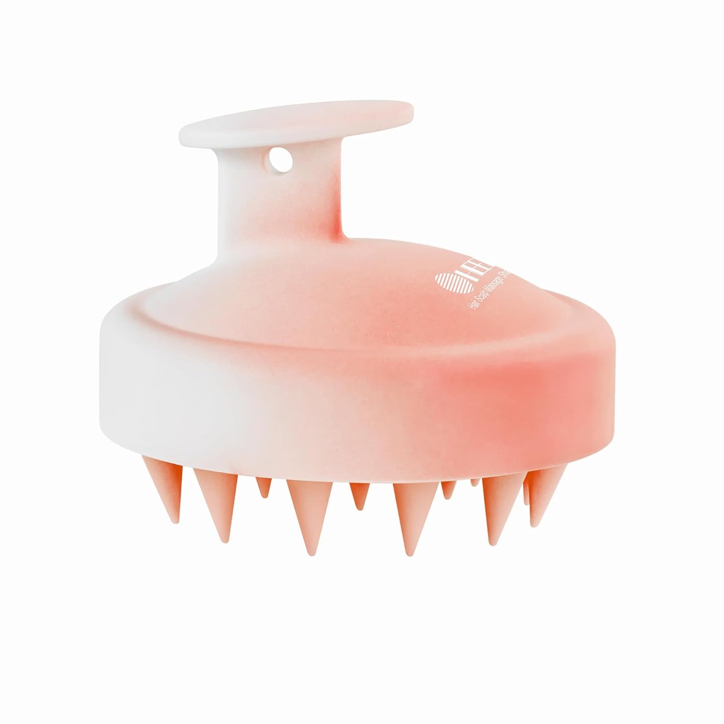 Scalp Massager Hair Growth, Soft Silicone Scalp Scrubber Shampoo Brush for Exfoliation, Dandruff Removal Head Massage Stress Relax, Wet & Dry Use for Thick Thin Curly Hair Care, Black
