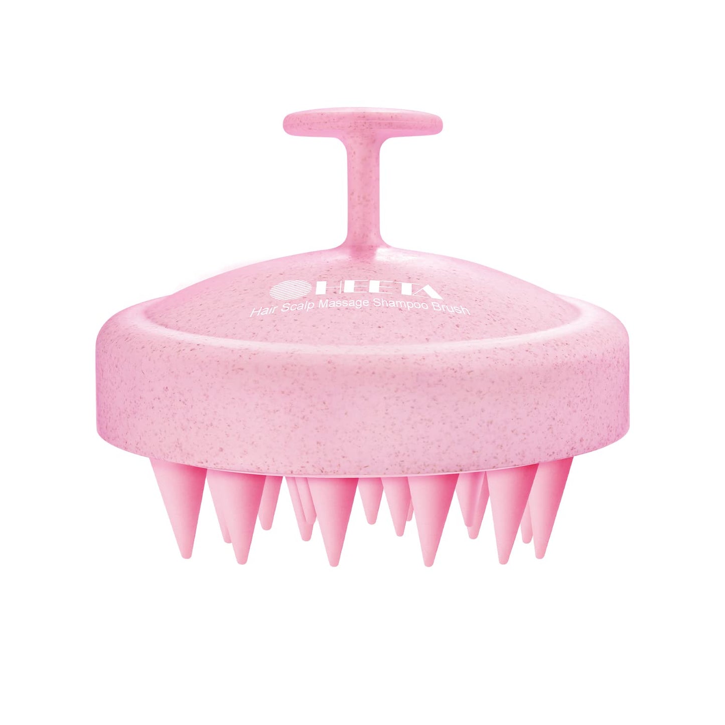 Scalp Massager Hair Growth, Soft Silicone Scalp Scrubber Shampoo Brush for Exfoliation, Dandruff Removal Head Massage Stress Relax, Wet & Dry Use for Thick Thin Curly Hair Care, Black