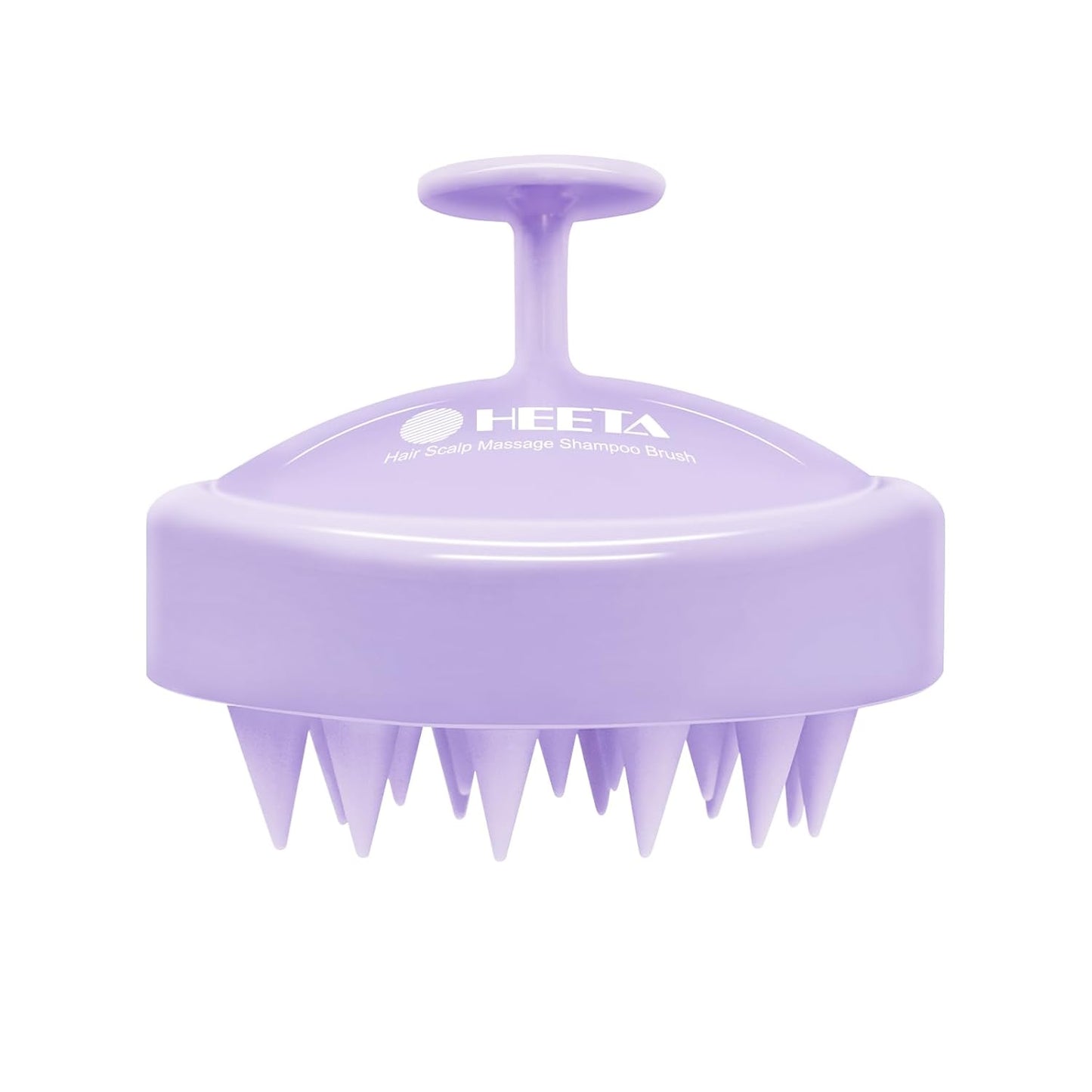 Scalp Massager Hair Growth, Soft Silicone Scalp Scrubber Shampoo Brush for Exfoliation, Dandruff Removal Head Massage Stress Relax, Wet & Dry Use for Thick Thin Curly Hair Care, Black