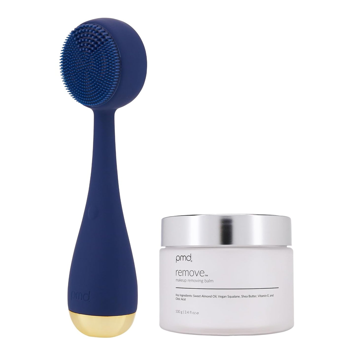 Clean - Smart Facial Cleansing Device with Silicone Brush & Anti-Aging Massager