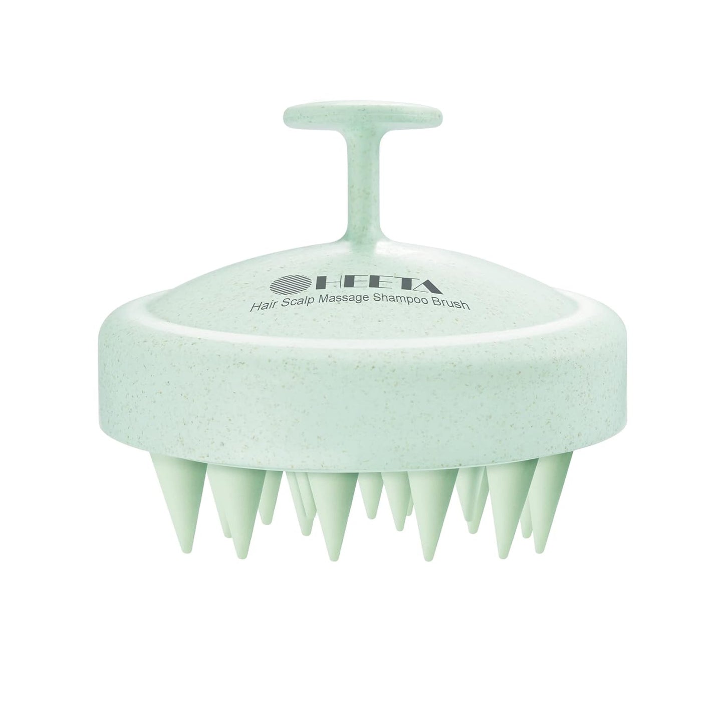 Scalp Massager Hair Growth, Soft Silicone Scalp Scrubber Shampoo Brush for Exfoliation, Dandruff Removal Head Massage Stress Relax, Wet & Dry Use for Thick Thin Curly Hair Care, Black