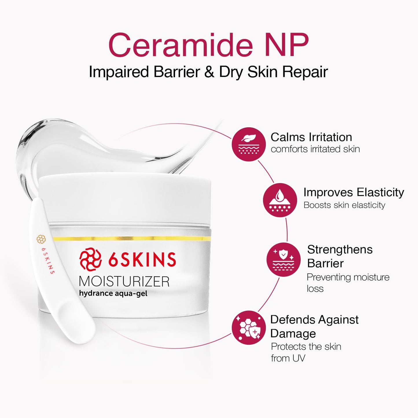 ® Aqua Gel Moisturizer with Niacinamide & Ceramides – Oil-Free Hydration for All Skin Types