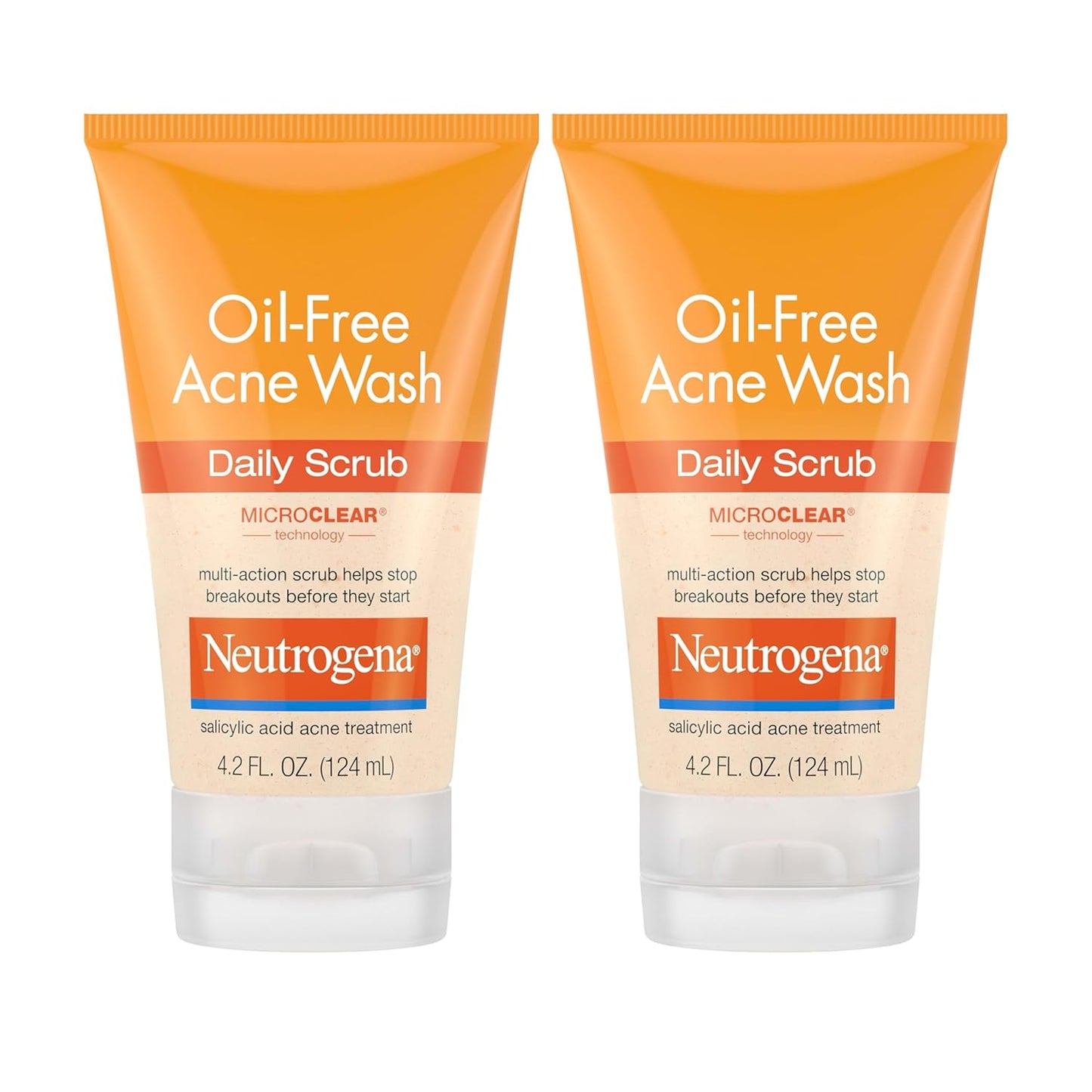 Daily Acne Cleanser – 2% Salicylic Acid Exfoliating Face Wash (Oil-Free, 4.2 fl oz)