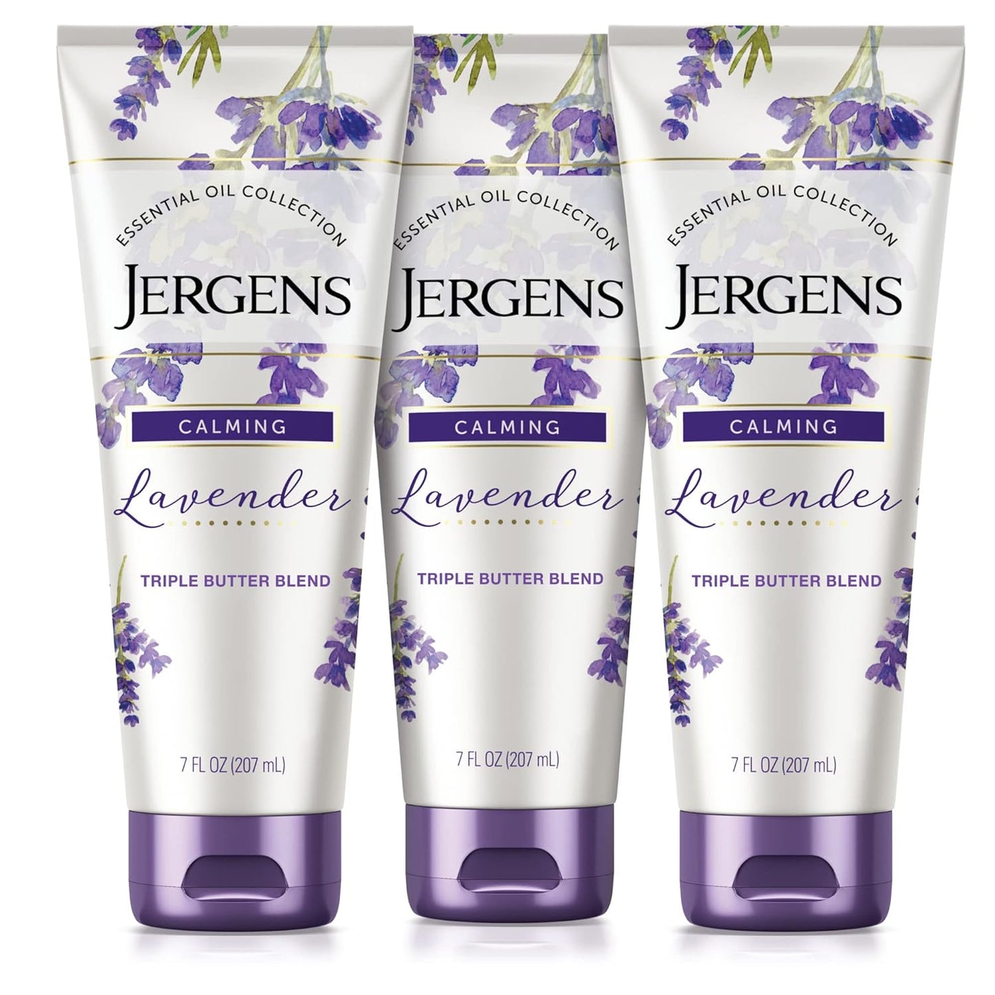 Lavender Body Butter Hand and Body Lotion, Moisturizer for Women, with Essential Oils for Indulgent Moisturization, 7 Oz