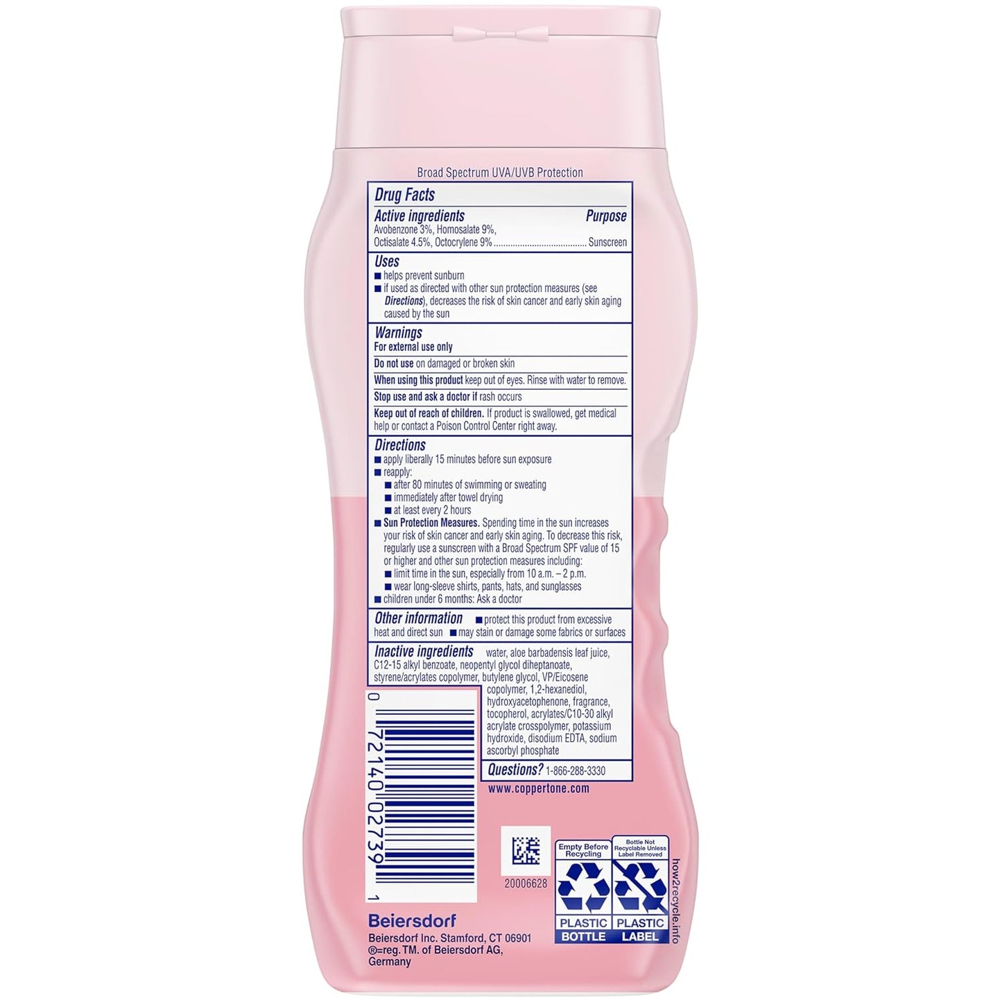 Coppertone WaterBabies Sunscreen Lotion SPF 50 – 8 Fl Oz Bottle (Pack of 12)