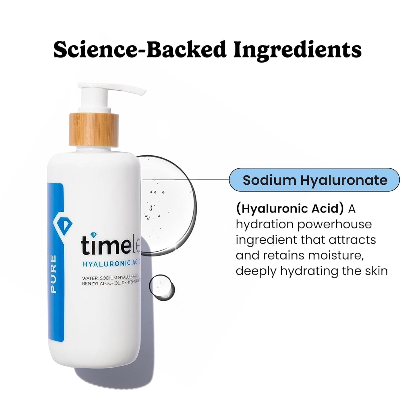 AquaBoost 100% Pure Hyaluronic Acid Serum – Fragrance-Free, 8 oz