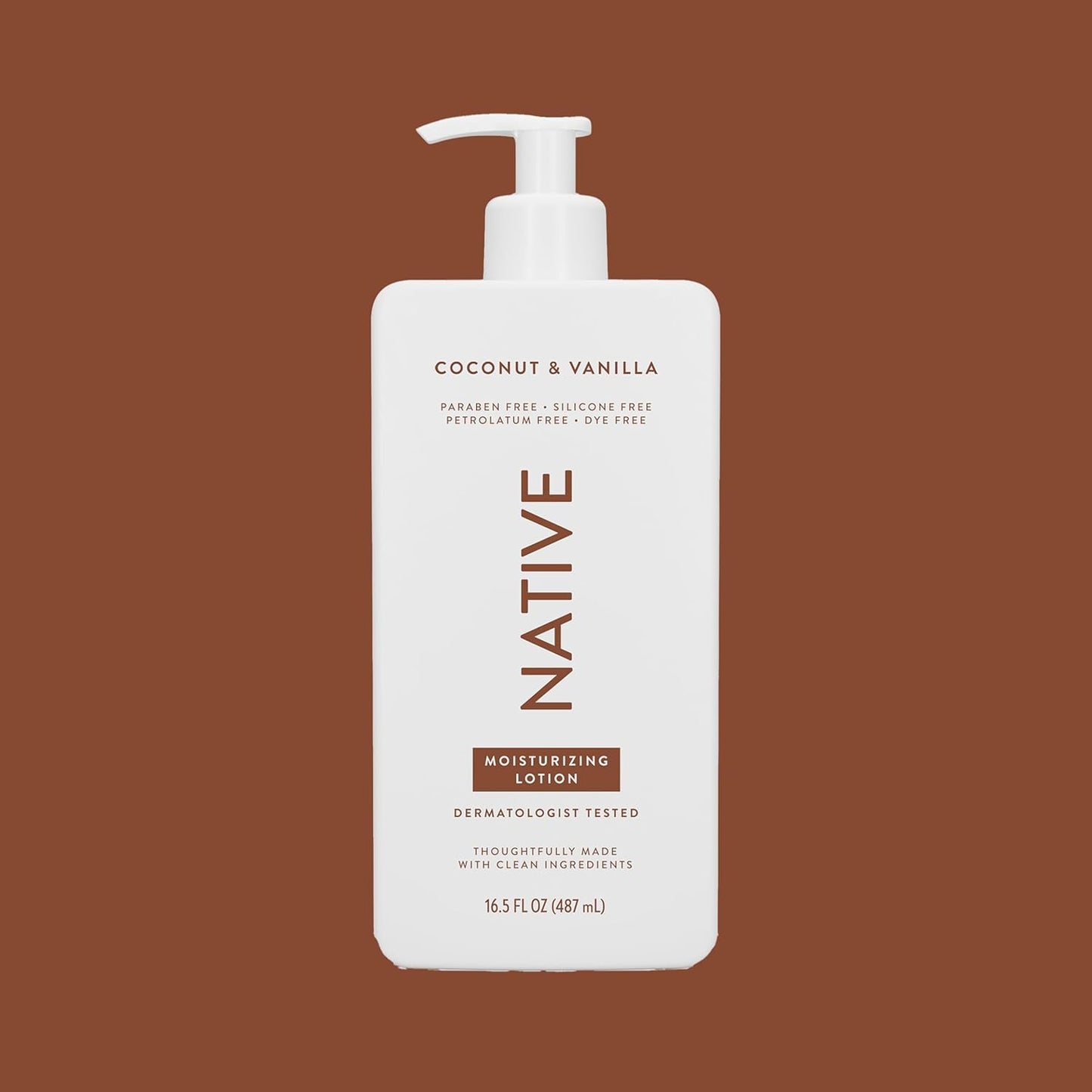 Body Lotion Contains Naturally Derived Plant-Based Moisturizers for Women and Men | Restores Dry Skin, Coconut & Vanilla, 16.5 Fl Oz