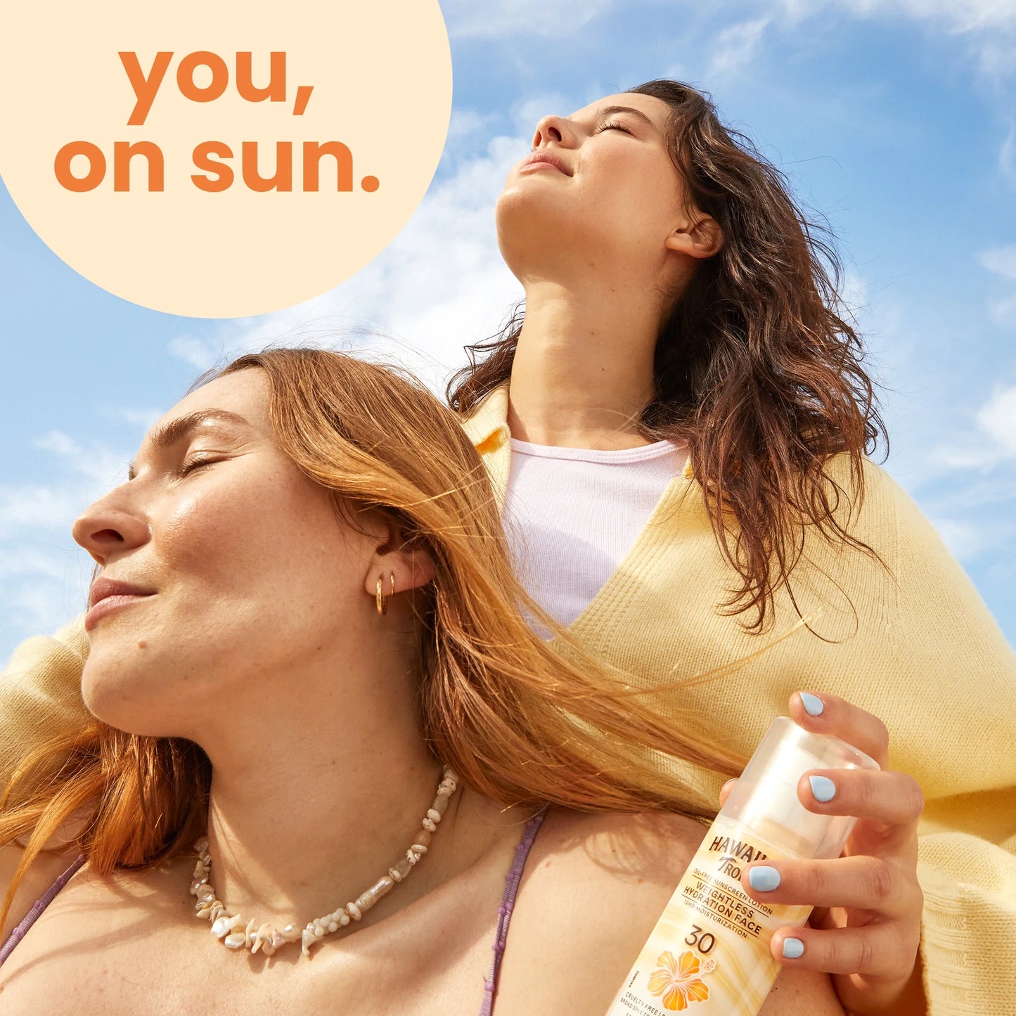 Hawaiian Tropic SPF 30 Face Sunscreen – 3-Pack Travel Size (1.7oz Each)