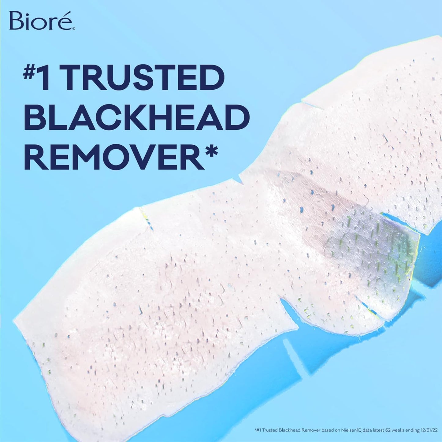 Original Blackhead Remover Strips, Deep Cleansing Nose Strips with Instant Pore Unclogging, Features C-Bond Technology, Oil-Free, Non-Comedogenic Use, 14 Count