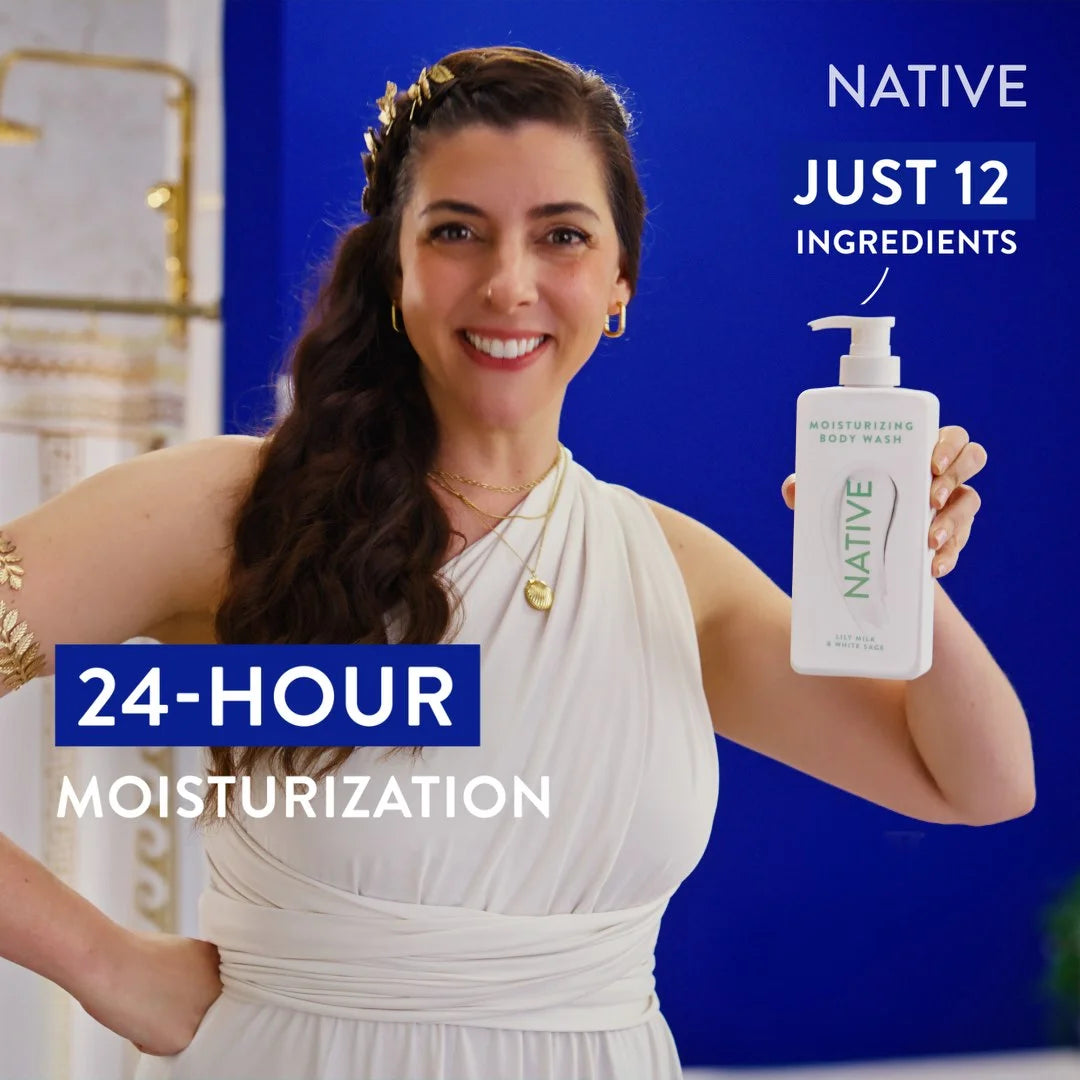 Almond & Shea Butter Body Wash – 18 oz – Moisturizing Cleanser for All Skin Types