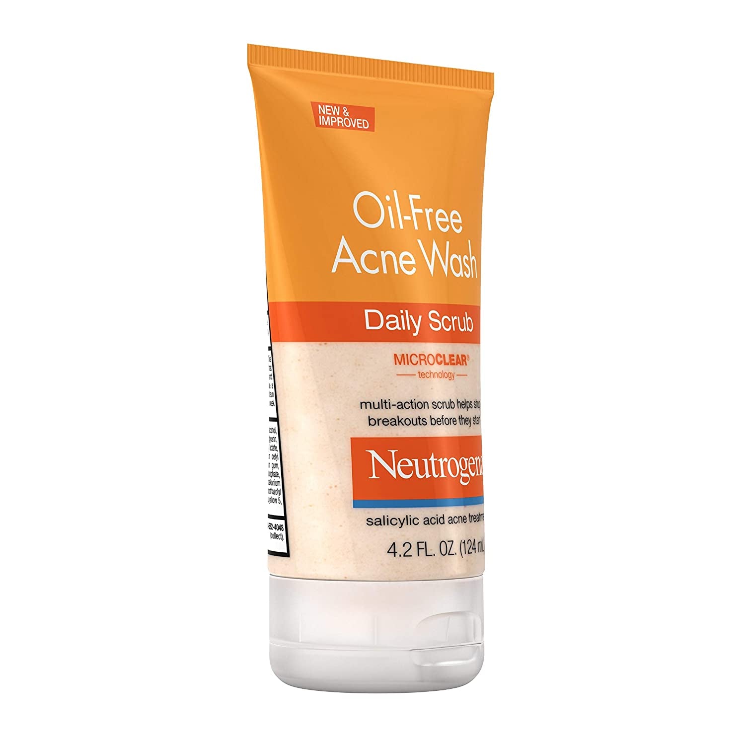  Daily Acne Cleanser – 2% Salicylic Acid Exfoliating Face Wash (Oil-Free, 4.2 fl oz)
