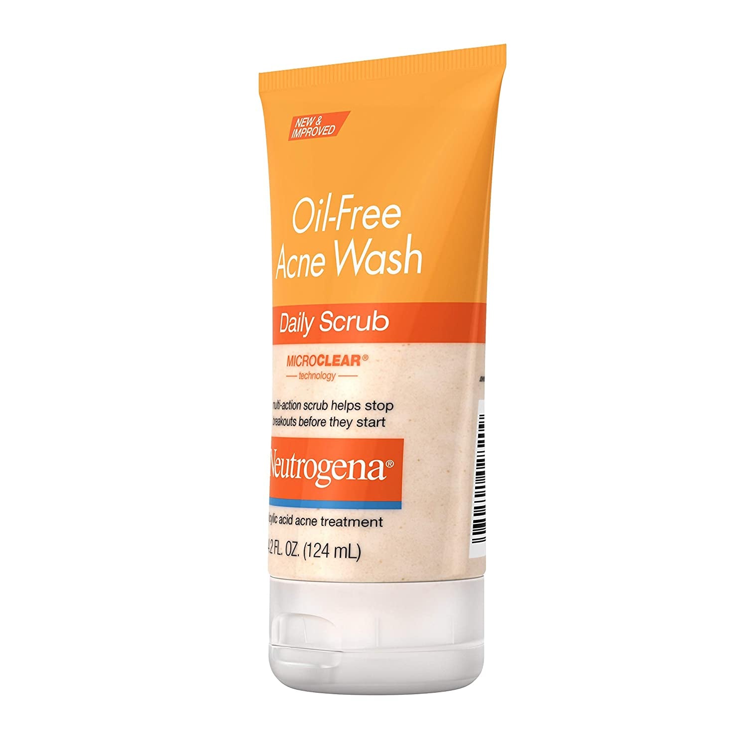  Daily Acne Cleanser – 2% Salicylic Acid Exfoliating Face Wash (Oil-Free, 4.2 fl oz)