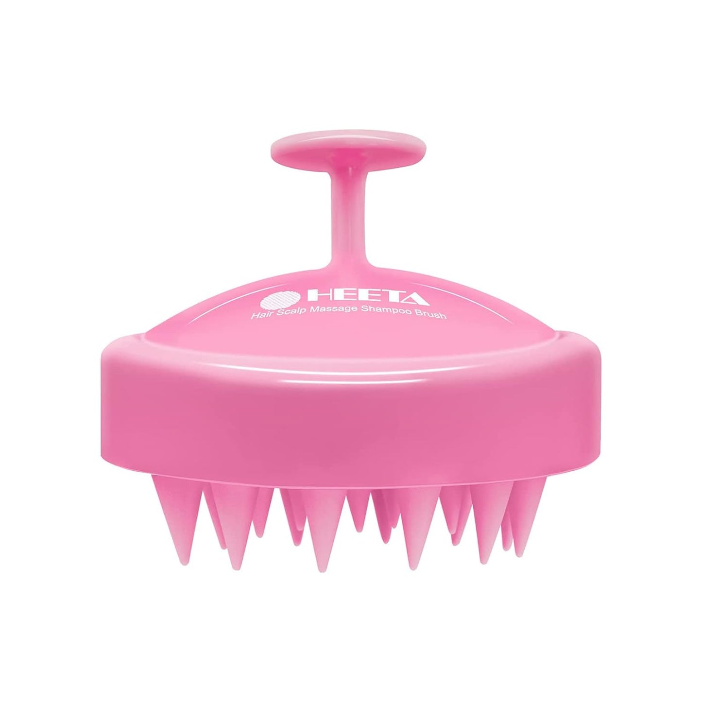 Scalp Massager Hair Growth, Soft Silicone Scalp Scrubber Shampoo Brush for Exfoliation, Dandruff Removal Head Massage Stress Relax, Wet & Dry Use for Thick Thin Curly Hair Care, Black