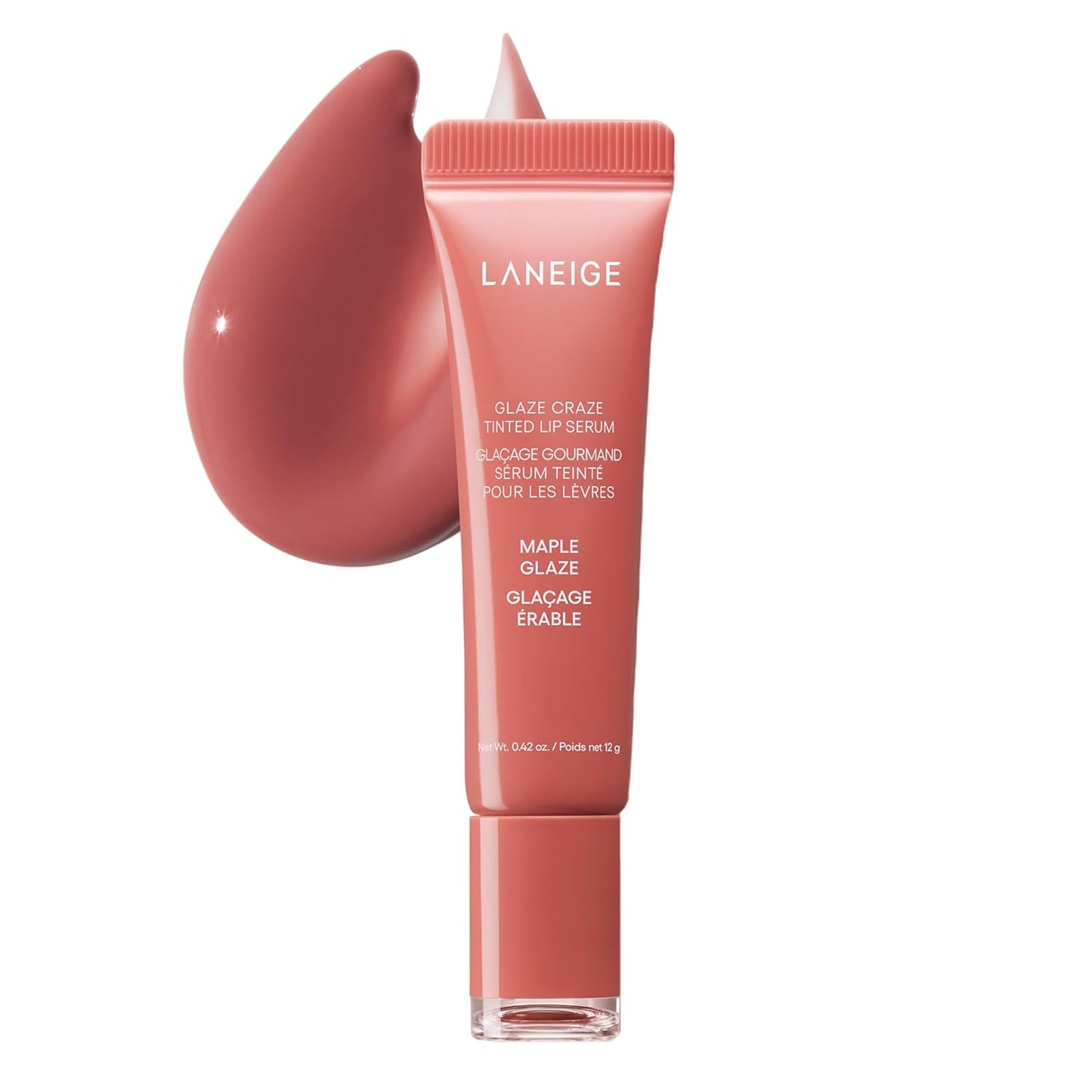 Glaze Craze Tinted Lip Serum: Plumping, Nourishing Hydration with Polypeptide