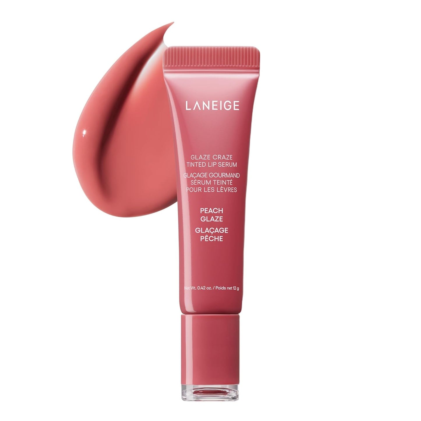 Glaze Craze Tinted Lip Serum: Plumping, Nourishing Hydration with Polypeptide