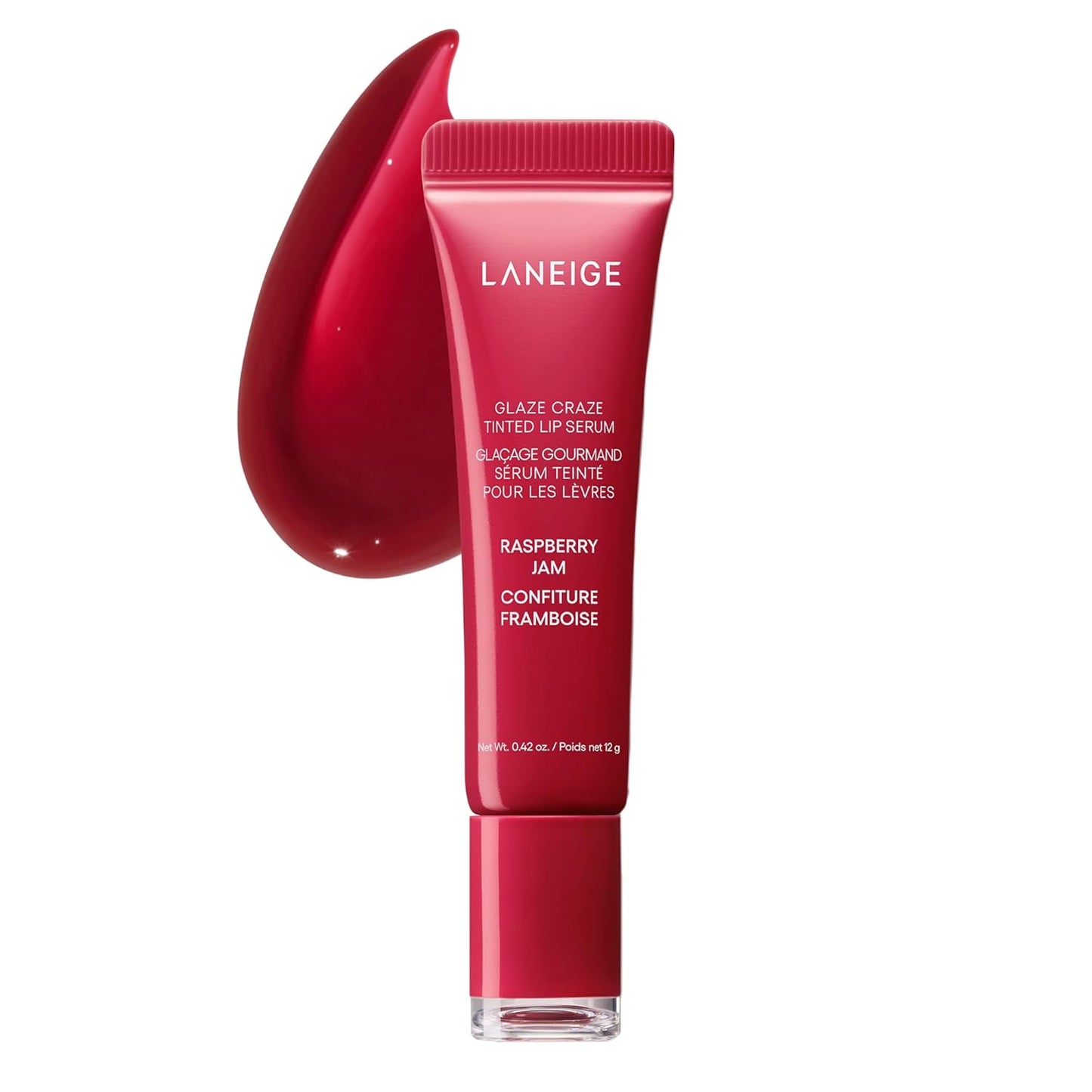 Glaze Craze Tinted Lip Serum: Plumping, Nourishing Hydration with Polypeptide
