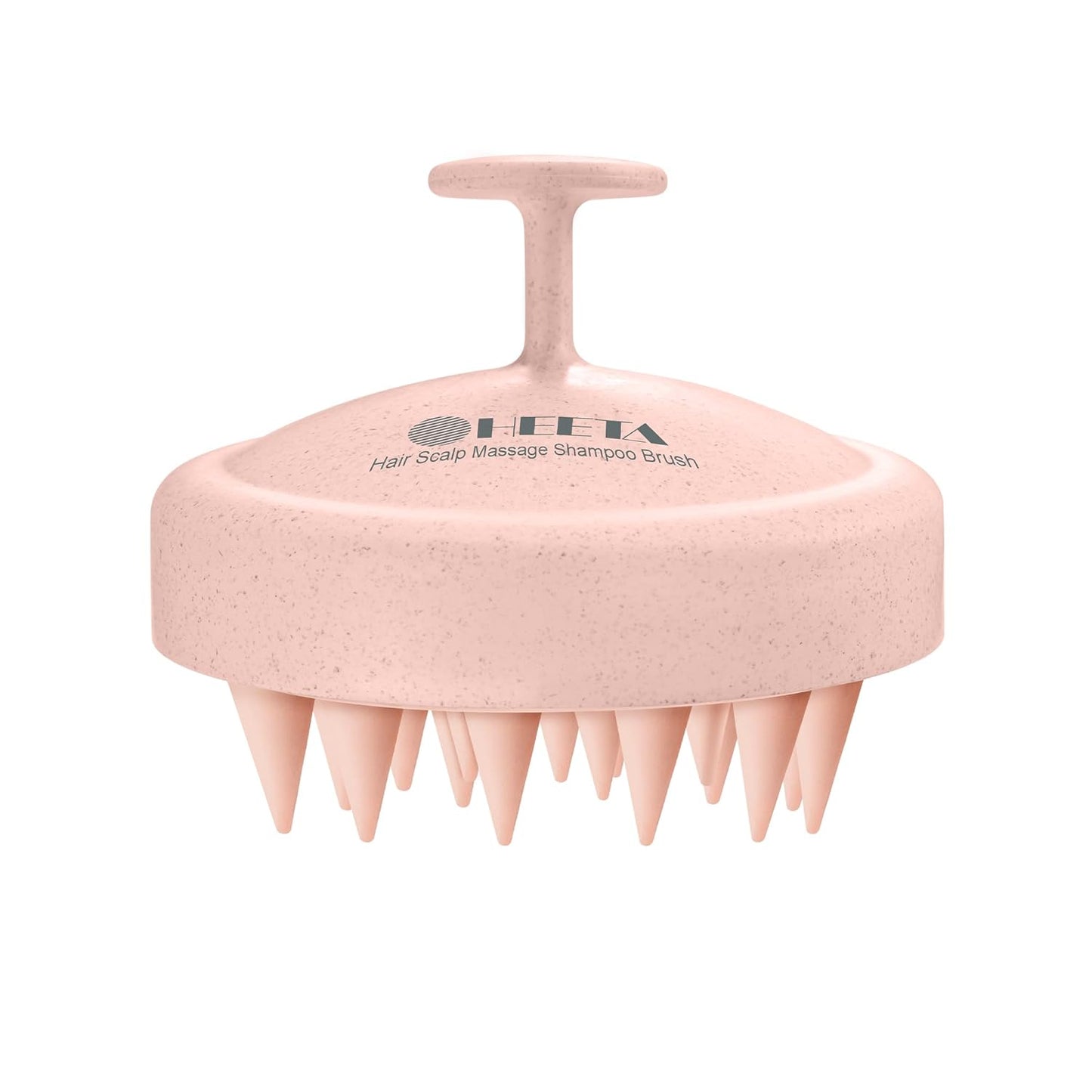 Scalp Massager Hair Growth, Soft Silicone Scalp Scrubber Shampoo Brush for Exfoliation, Dandruff Removal Head Massage Stress Relax, Wet & Dry Use for Thick Thin Curly Hair Care, Black